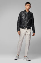 Load image into Gallery viewer, Bomber Leather Jacket
