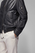 Load image into Gallery viewer, Bomber Leather Jacket
