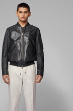 Load image into Gallery viewer, Bomber Leather Jacket
